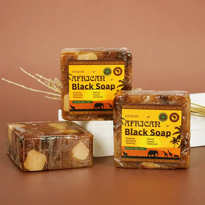 African Face & Body Black Soap