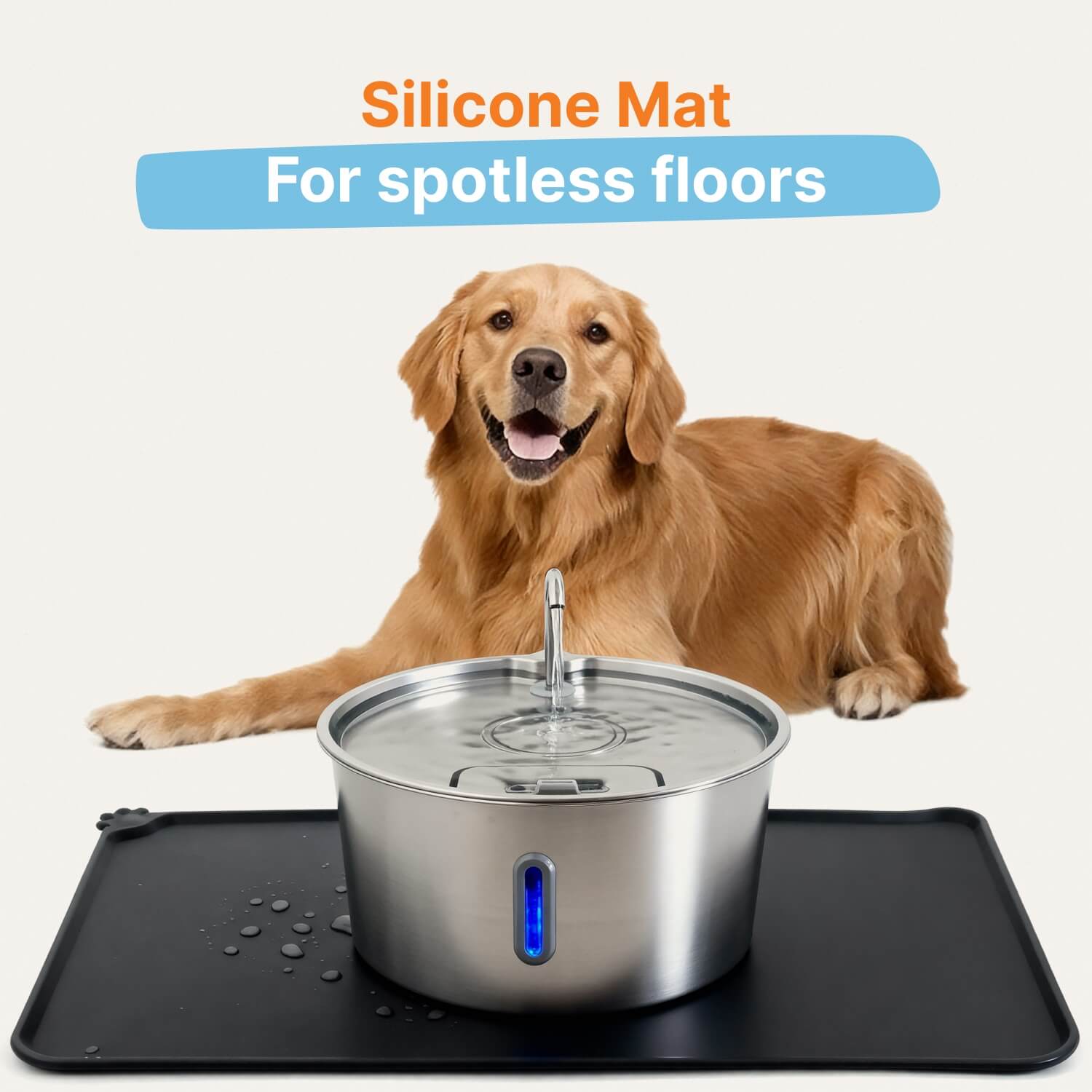 Waterproof Silicone Pet Food Mat