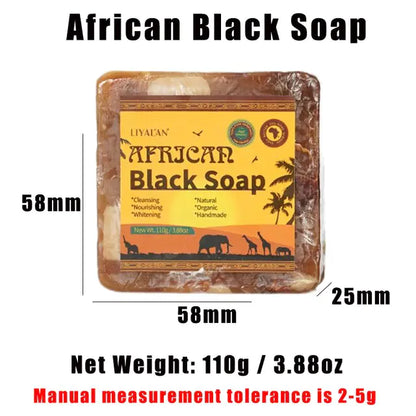 African Face & Body Black Soap